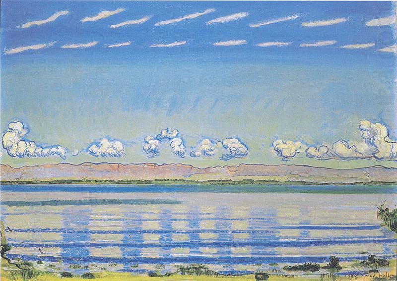 Rhythmische Landschaft am Genfersee, Ferdinand Hodler